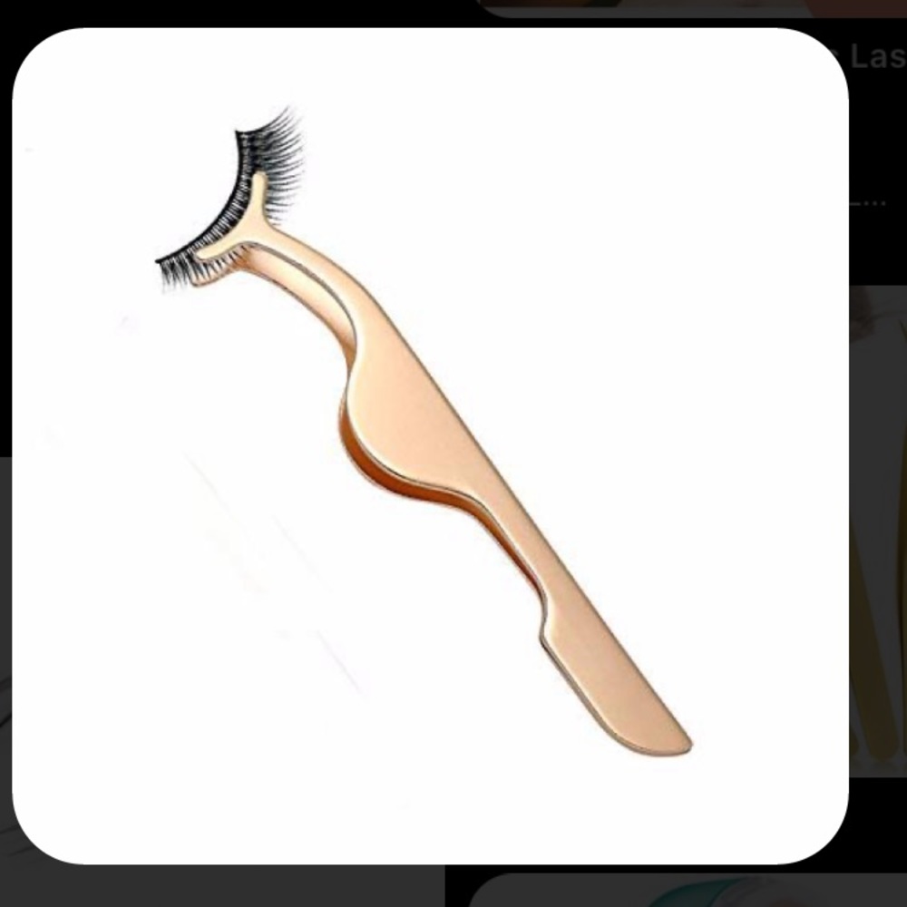 Eyelash tweezers